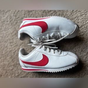 Kids Cortez Basic SL 'White Gym Red' Size 13C